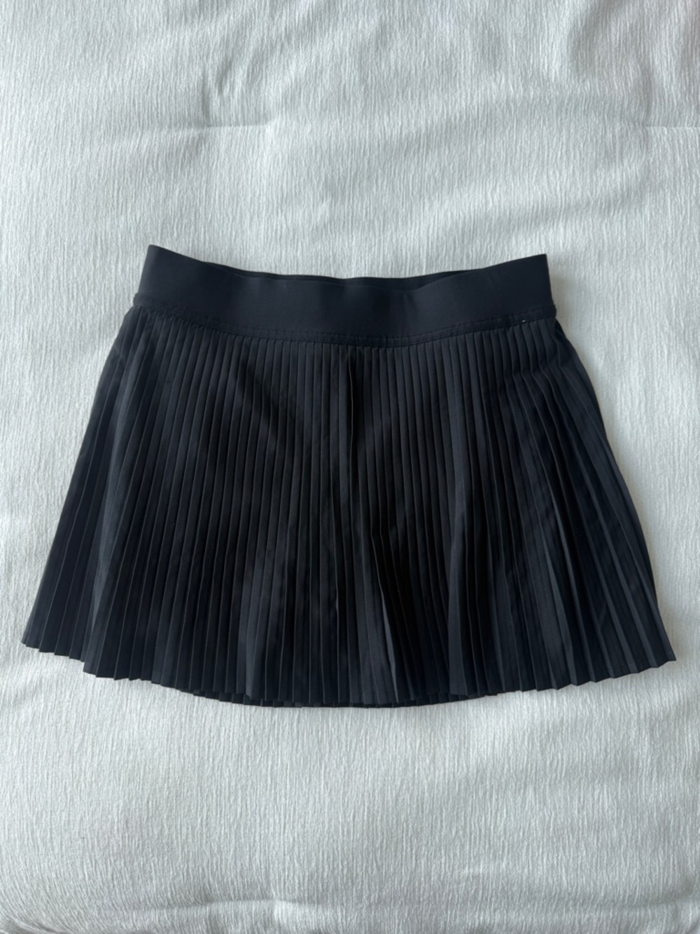 lululemon athletica Black Pleated Mini Skirt